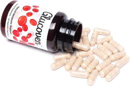 Natural Metabolic Support Supplement, Vegan, Gluten-Free 30 Vegetable Capsules Nutreance